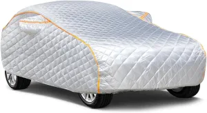 Car Cover Anti-Hail for DeTomaso Deauville (488,6 x 187,8 x 136,8cm),Super Strong Protection,Thickened,Heavy Duty Protection,Anti-Hail,Anti-rockfall,Anti-Falling Objects
