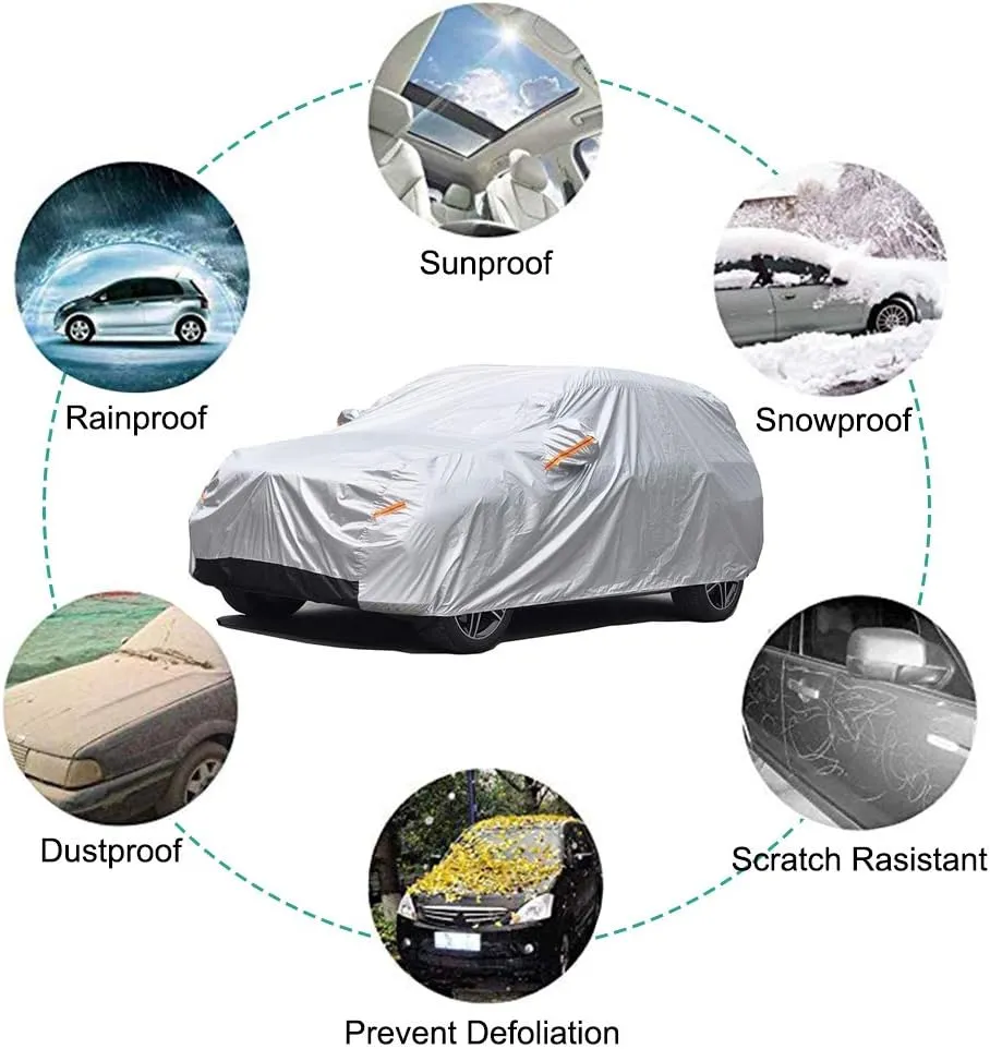 Car Cover Custom Fit Subaru Ascent (2018-2025) Waterproof for Automobiles, Oxford Sun Rain Dust Snow Protection (Ships from US Warehouse, Delivery 3-8 Days)