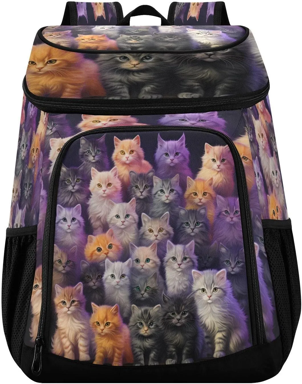 Cat (9) Cooler Backpack Insulated Waterproof Leak Proof Beach Cooler Bag Lightweight Lunch Picnic Camping Backpack Cooler for Men and Women
