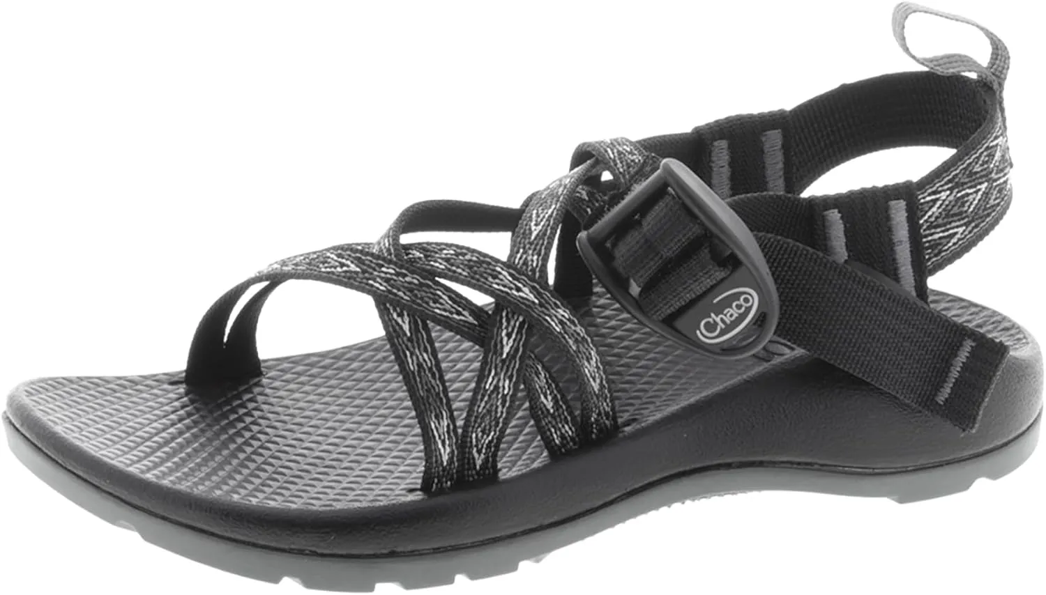 Chaco ZX1 Ecotread Kids Sandal, Summit B/W, 3 US Unisex Big