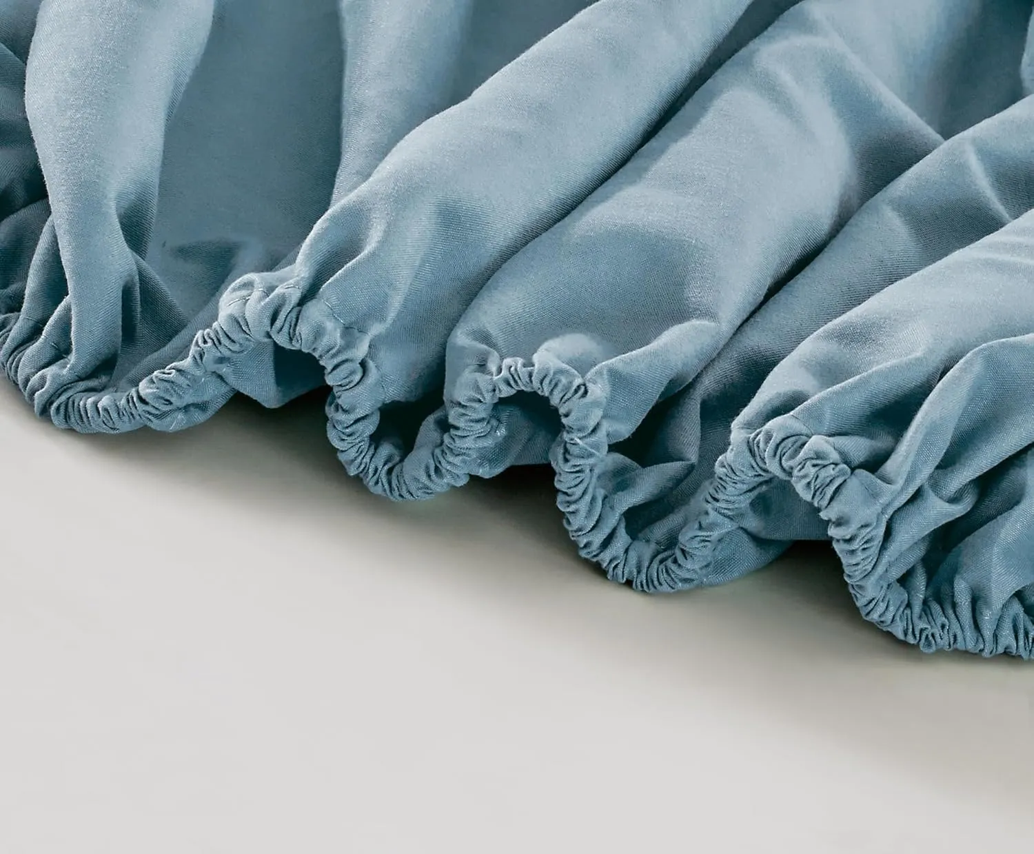 Chezmoi Collection 6-Piece China Blue Sheet Set King - Extra Soft Breathable Brushed Microfiber Bed Sheets with 15" Deep Pocket & 4 Pillowcases