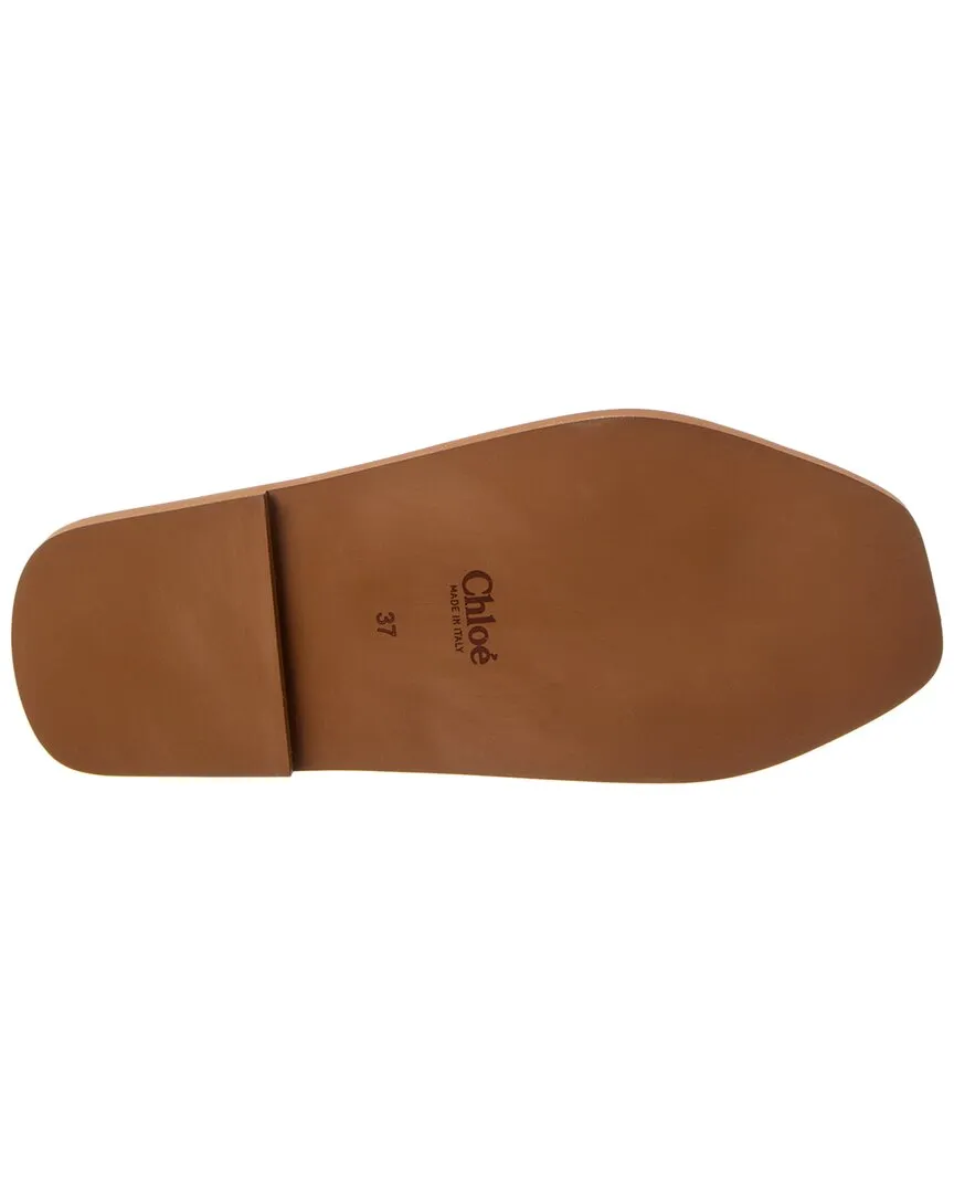 Chloé Woody Canvas Sandal