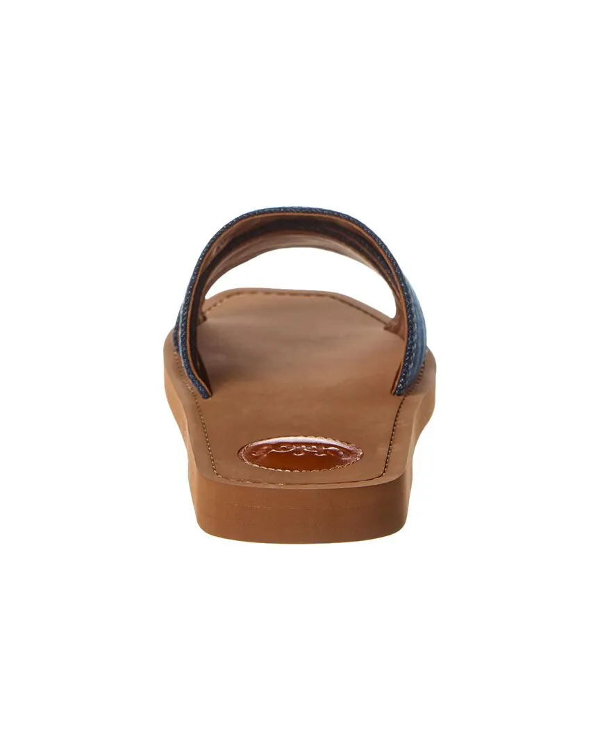 Chloé Woody Canvas Sandal