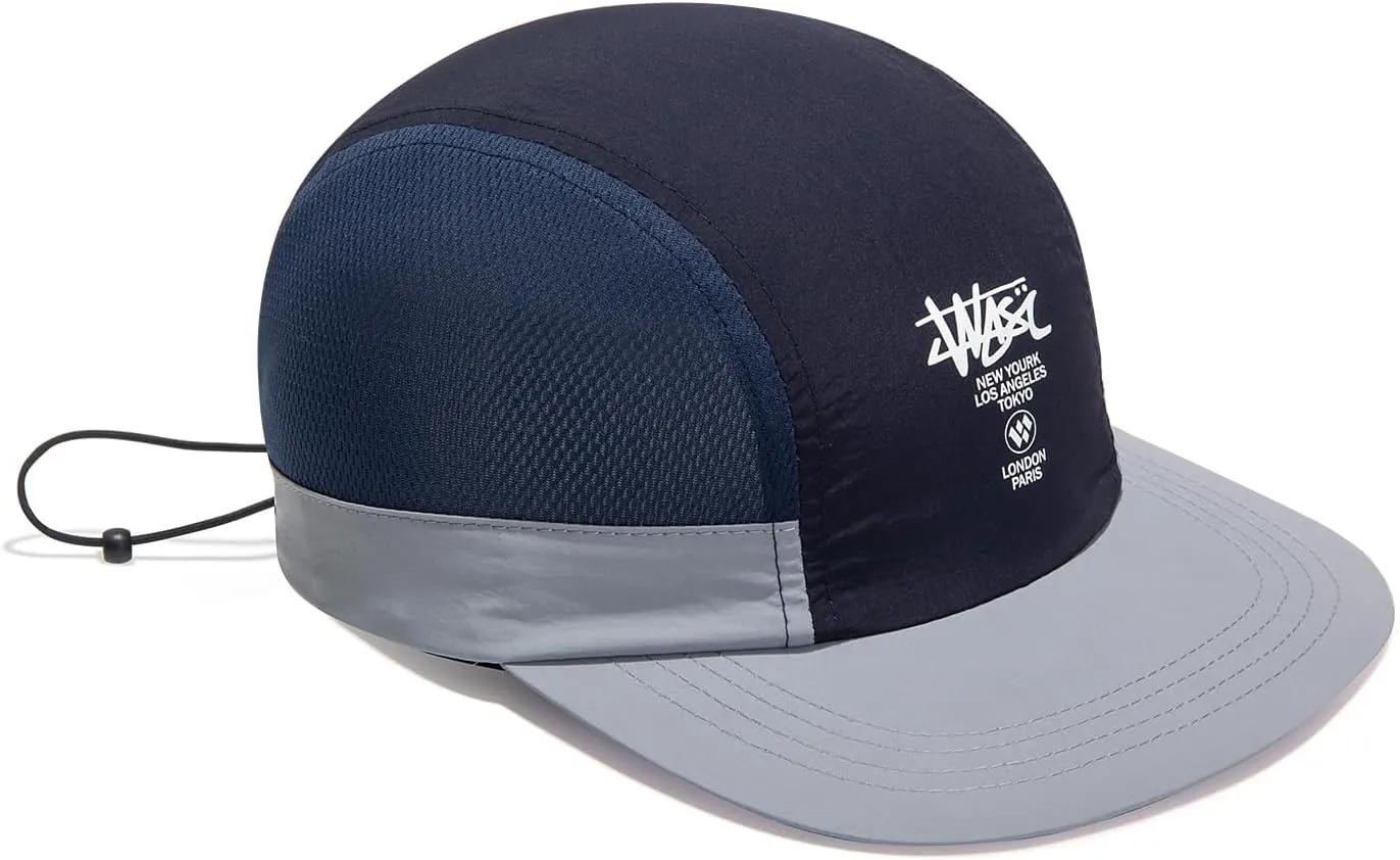 Clakllie Quick Dry 5 Panel Hat for Men Summer Mesh Baseball Cap Flat Brim Trucker Hats Breathable Golf Dad Hats Camping Hat