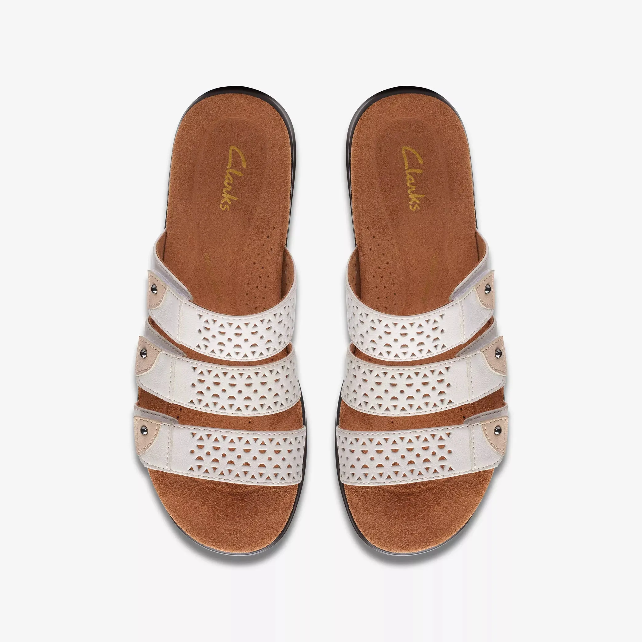 Clarks Women’s Kitly Walk White