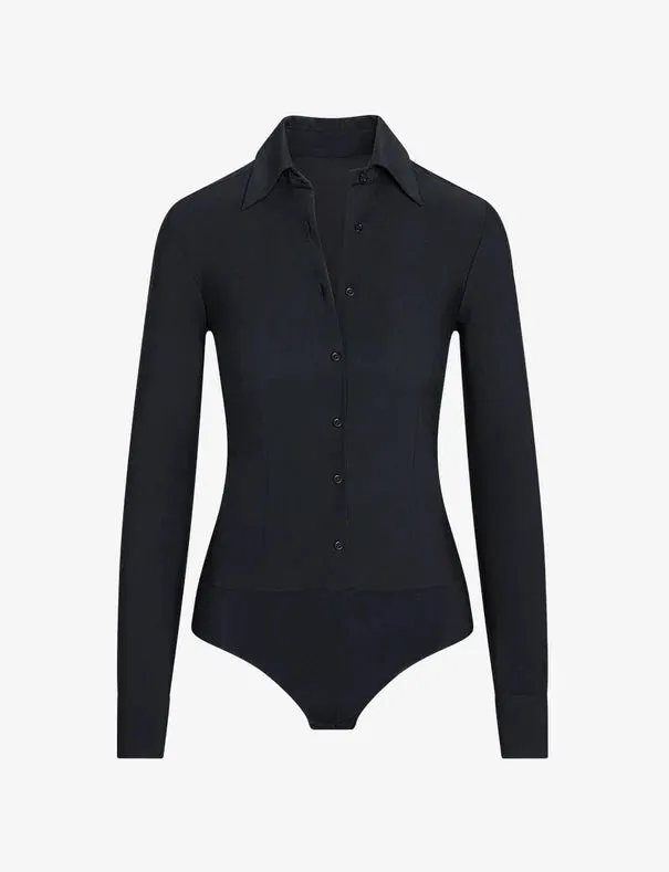 Classic Button Down Bodysuit