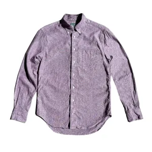 Classic Button Down - Lilac Cotton / Linen