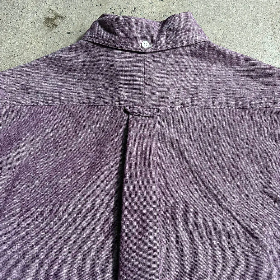 Classic Button Down - Lilac Cotton / Linen