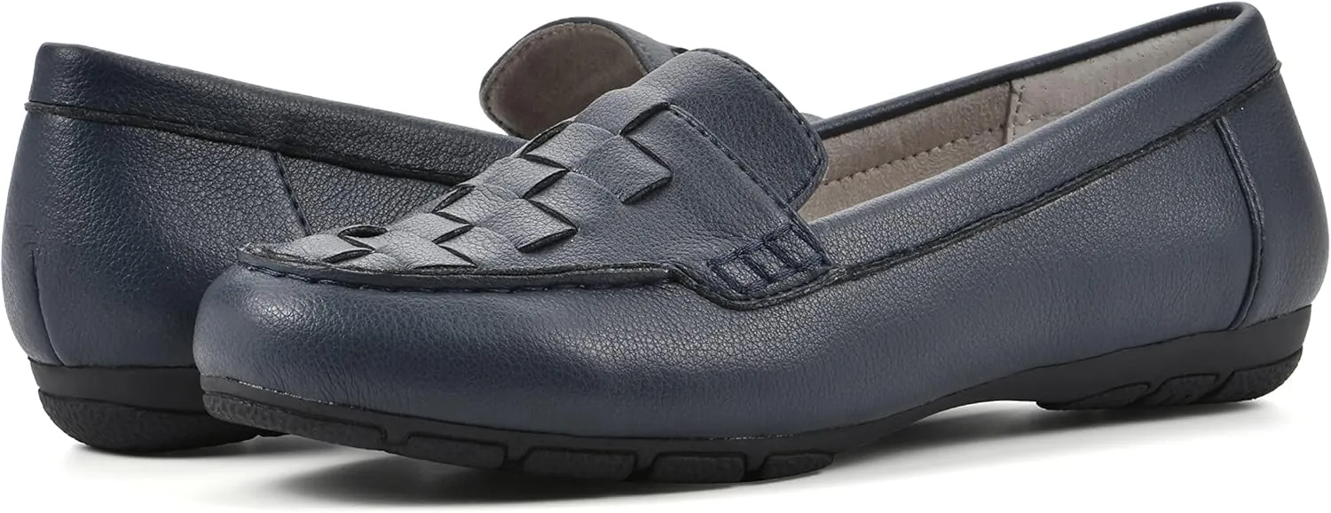 CLIFFS BY WHITE MOUNTAIN Women's Giver Cushioned Loafer Flat