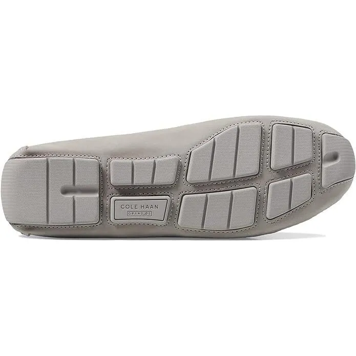 Cole Haan Men's Wyatt Penny Driver Sleet Nubuck Perf/Microchip C37262