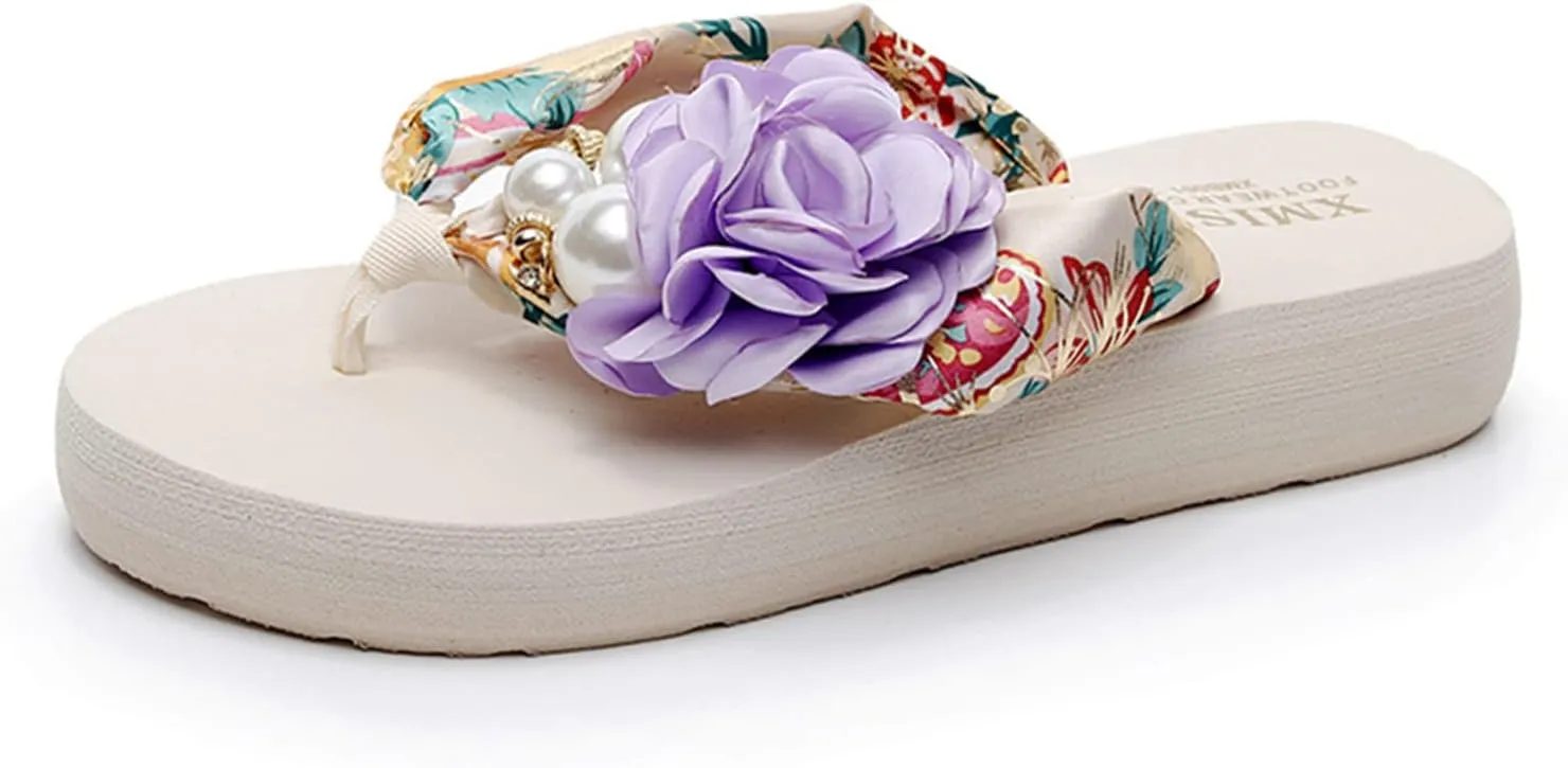 Colorful Flip Flops for Women Thong Sandal Flat |AU Size 3-11|US Size 3.5-11