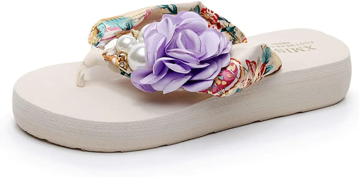 Colorful Flip Flops for Women Thong Sandal Flat |AU Size 3-11|US Size 3.5-11