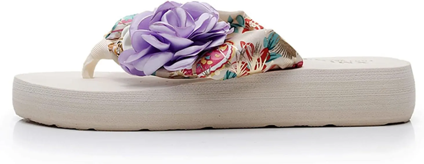 Colorful Flip Flops for Women Thong Sandal Flat |AU Size 3-11|US Size 3.5-11