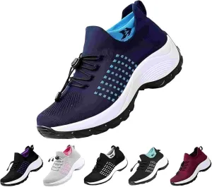 Comfort Orthowear Shoes for Women Streach Comfortwear Orthopedic Sneakers Ortho Breathable Shoes for Plantar Fasciitis