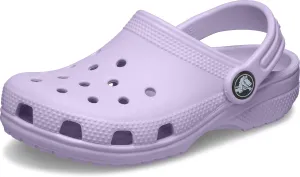 Crocs Kids Classic Clog (Toddler) - Clogs for Kids - Synthetic Upper - Ventilation Holes - Round Toe Lavender 7 Toddler M