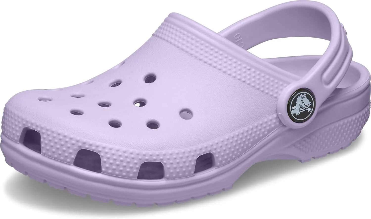 Crocs Kids Classic Clog (Toddler) - Clogs for Kids - Synthetic Upper - Ventilation Holes - Round Toe Lavender 7 Toddler M