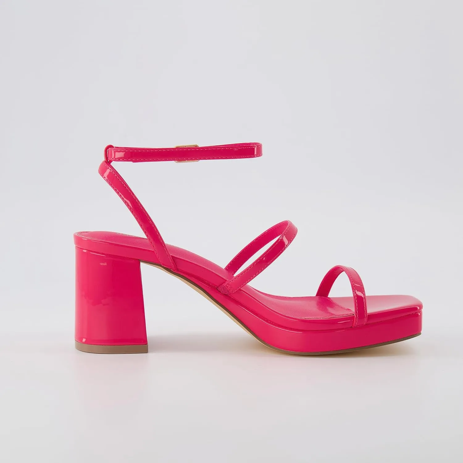 CUSHIONAIRE Women's Roma platform dress sandal  Memory Foam and Wide Widths Available