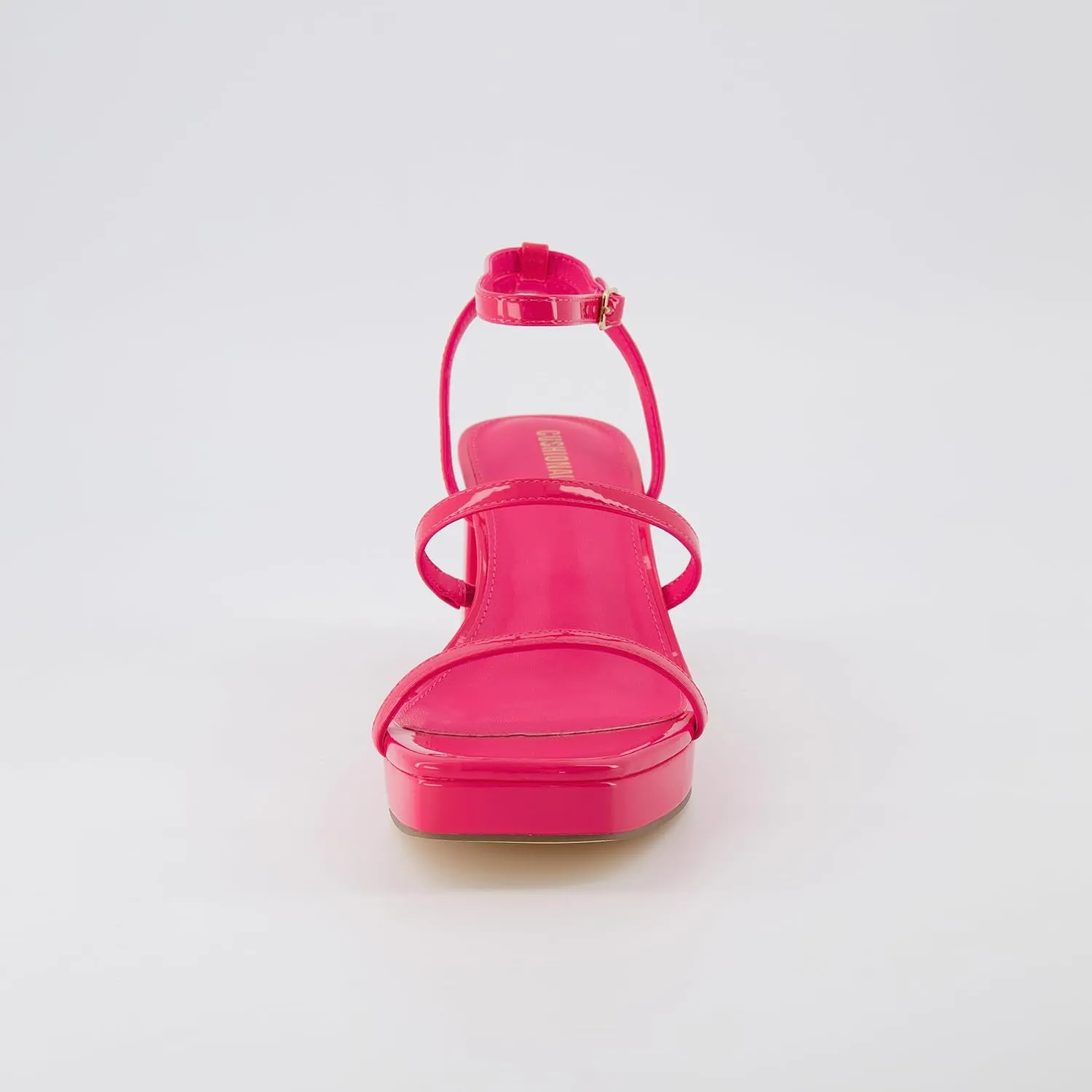 CUSHIONAIRE Women's Roma platform dress sandal  Memory Foam and Wide Widths Available