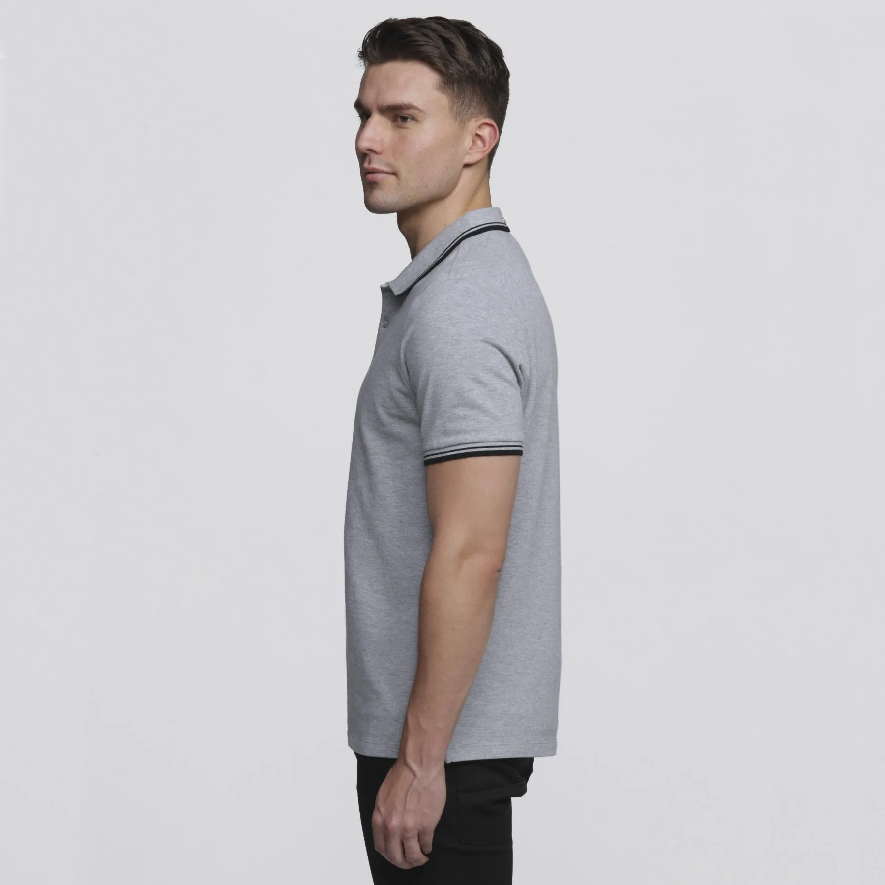 Customer-approved smpli Mens Stanton Door-to-door delivery Polo