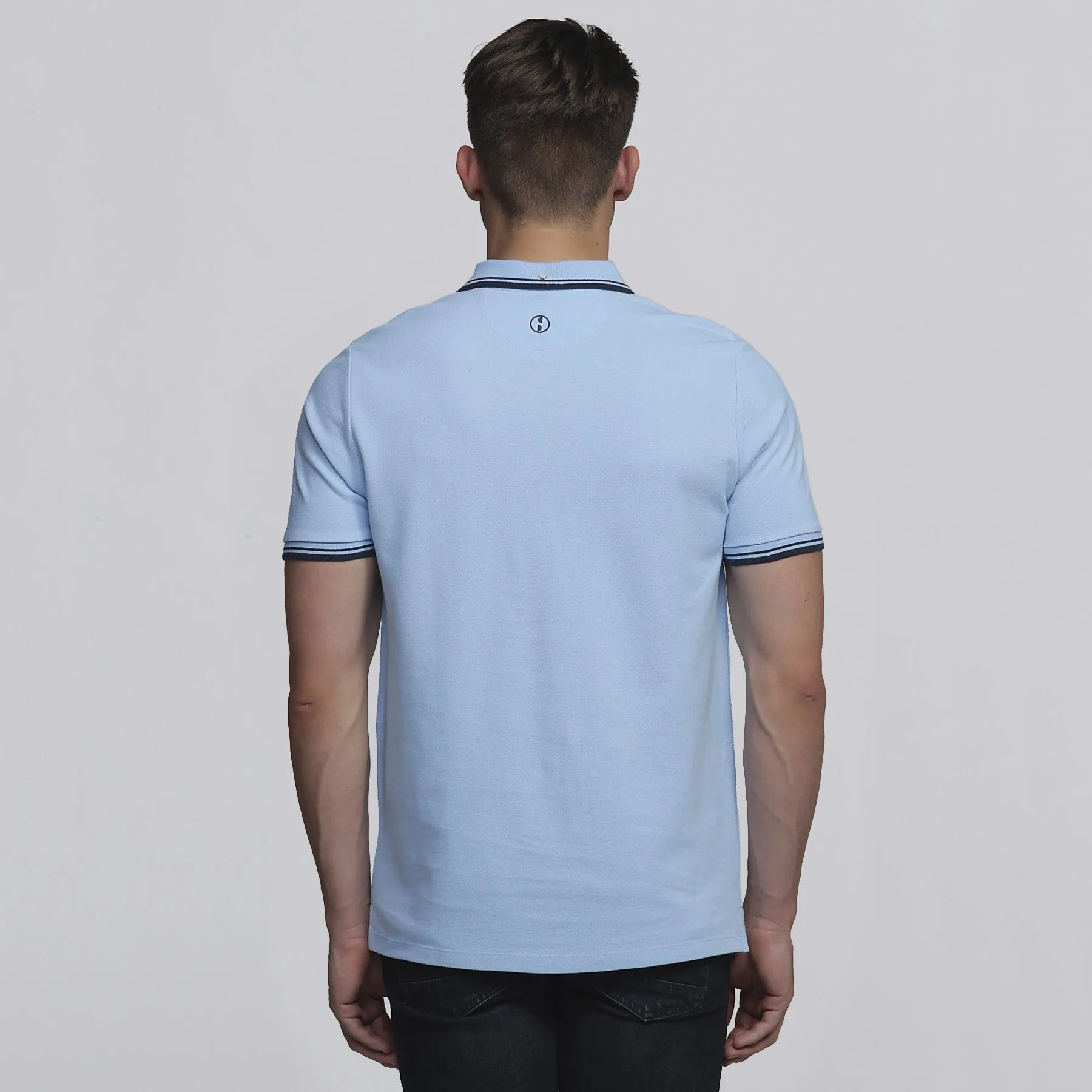 Customer-approved smpli Mens Stanton Door-to-door delivery Polo