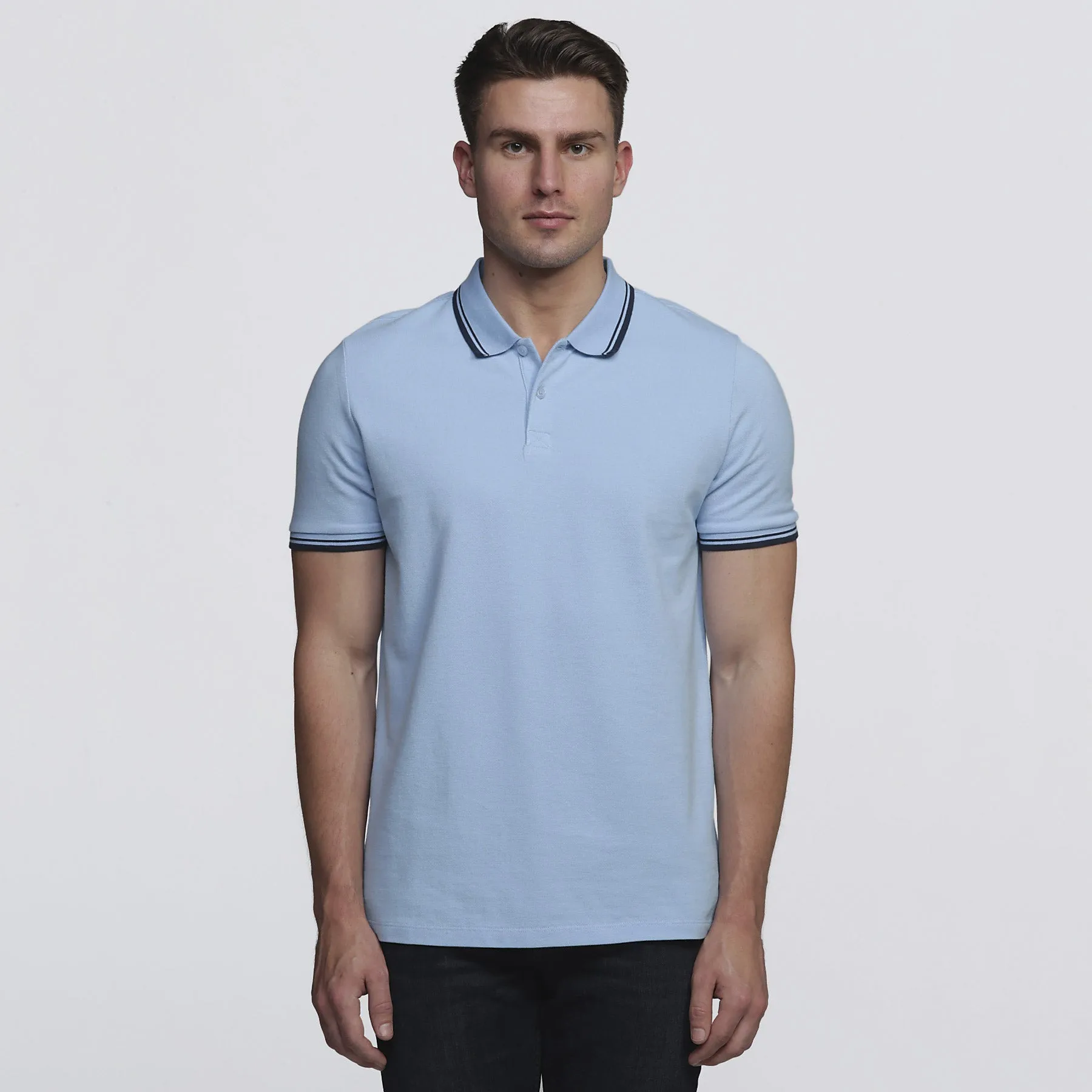 Customer-approved smpli Mens Stanton Door-to-door delivery Polo