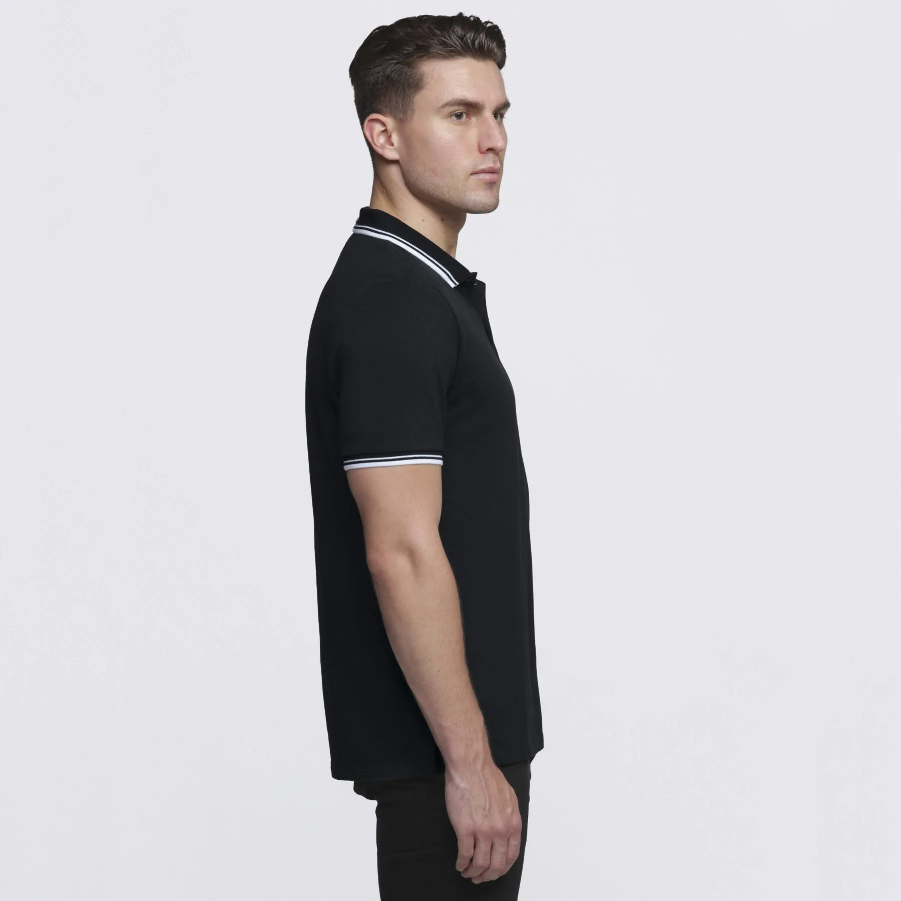 Customer-approved smpli Mens Stanton Door-to-door delivery Polo