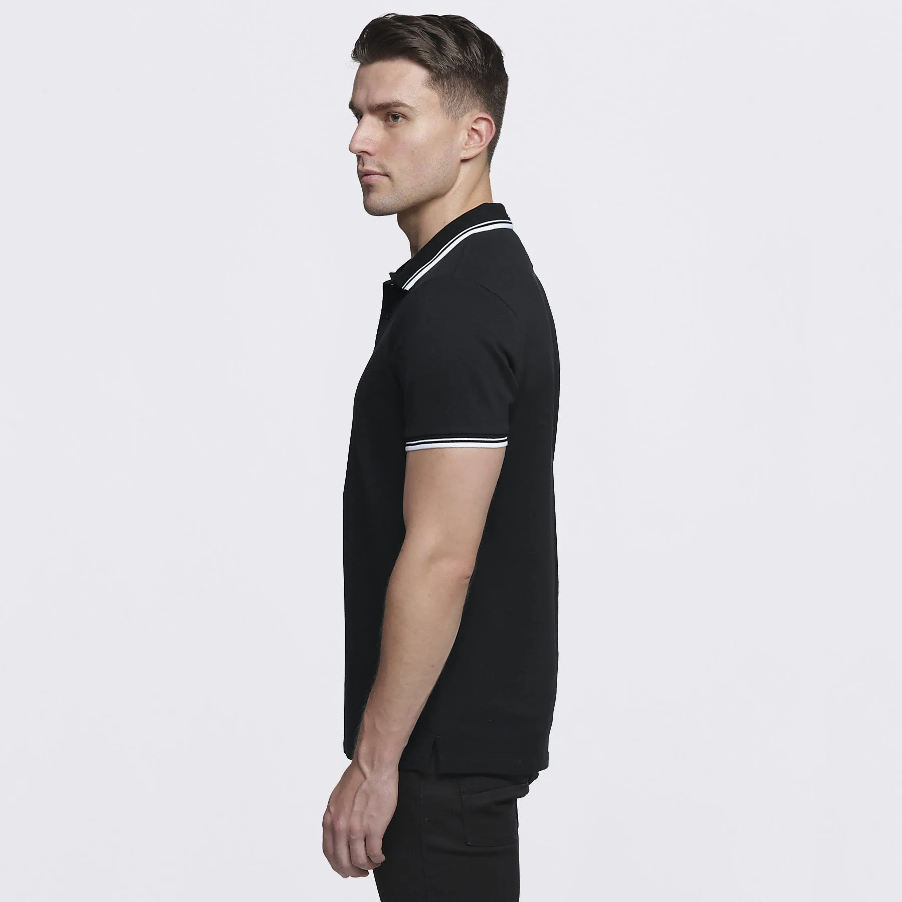 Customer-approved smpli Mens Stanton Door-to-door delivery Polo
