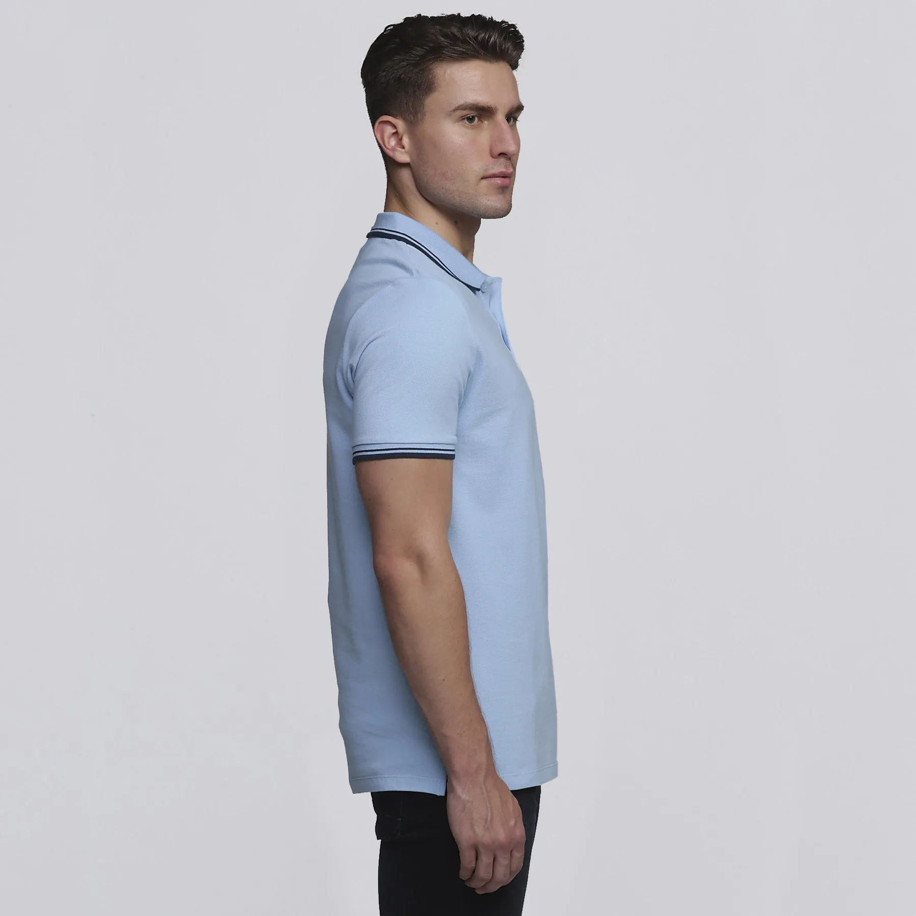 Customer-approved smpli Mens Stanton Door-to-door delivery Polo