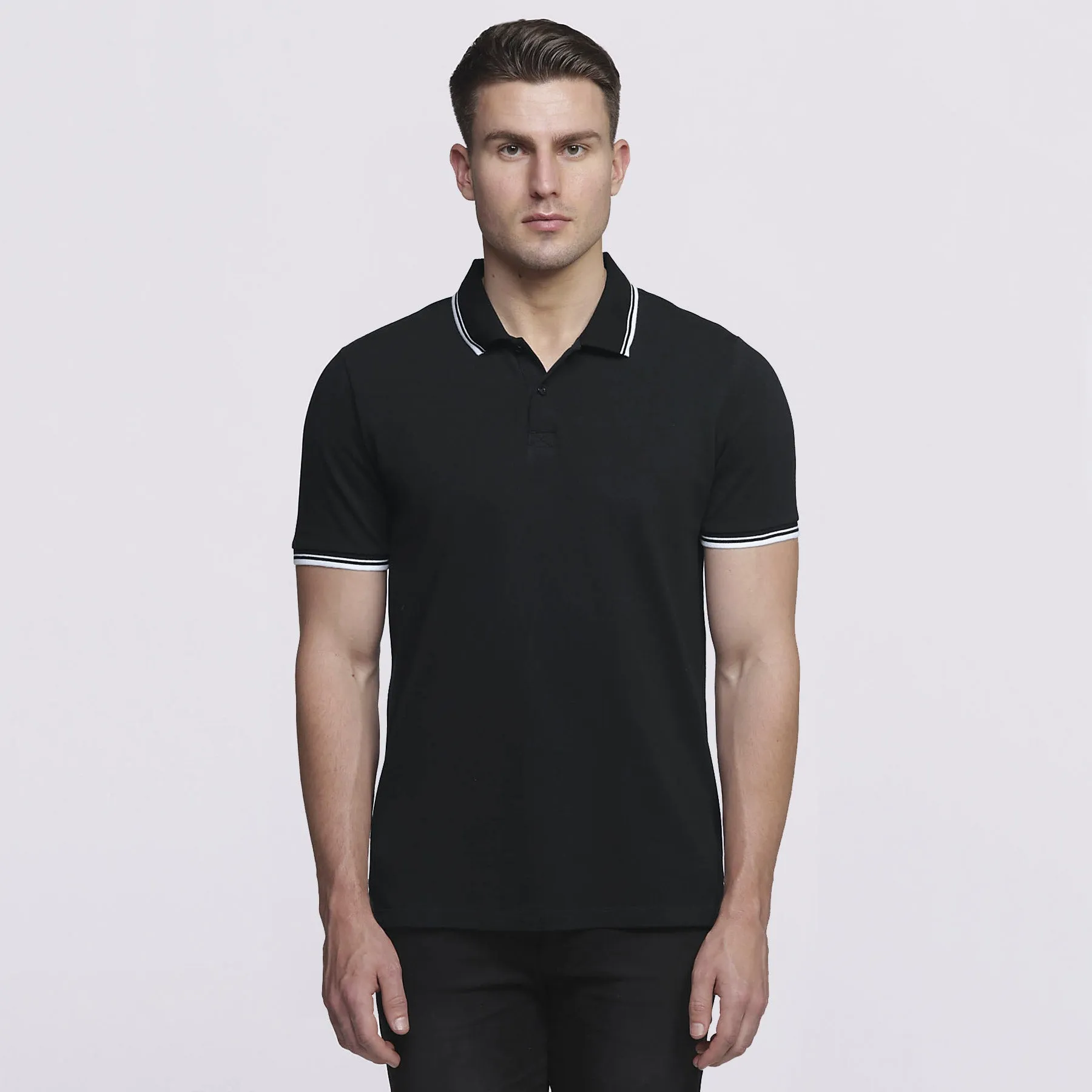 Customer-approved smpli Mens Stanton Door-to-door delivery Polo
