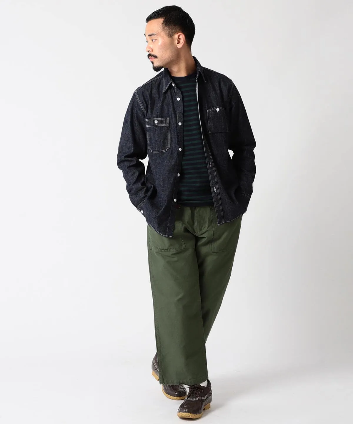 Denim Work Shirt - Indigo