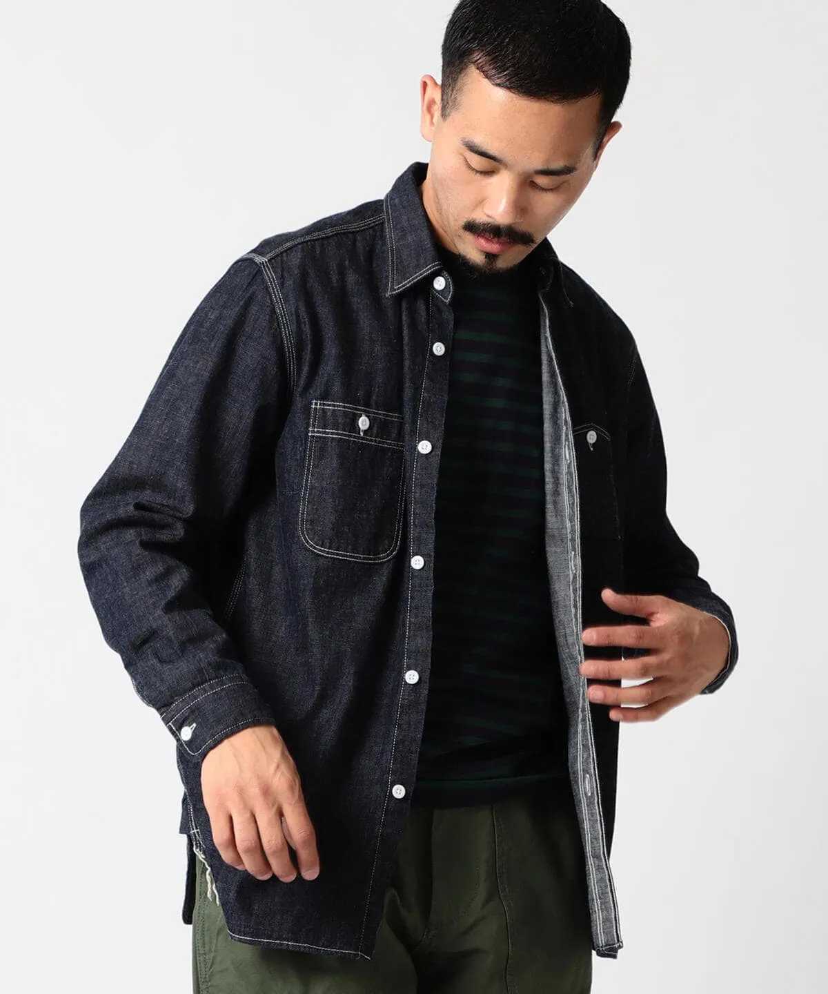 Denim Work Shirt - Indigo