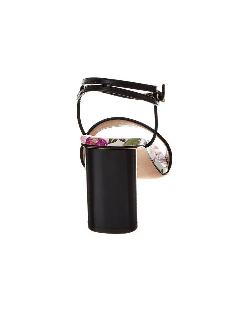 Dior DWay Canvas & Leather Sandal