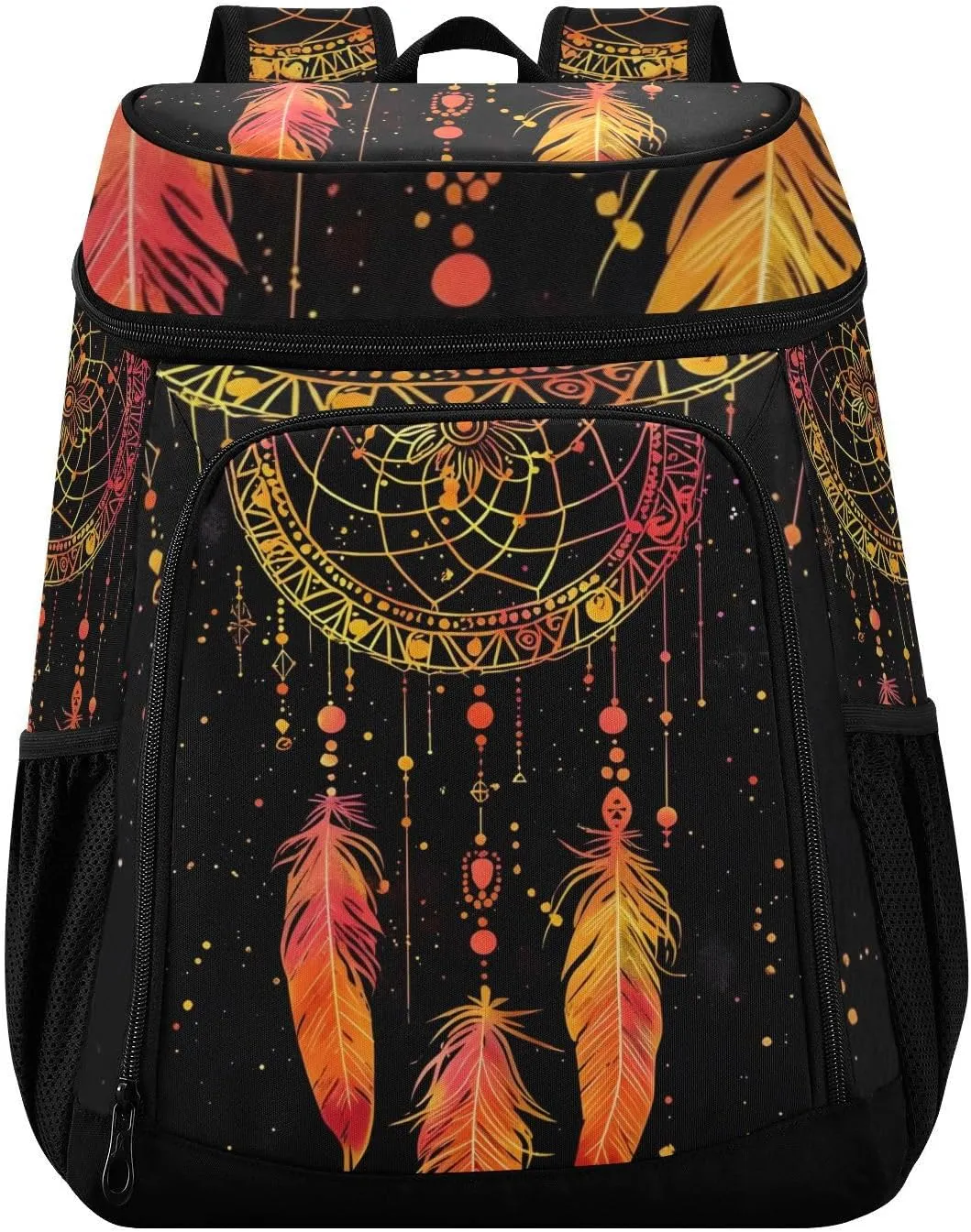 Dreamcatcher Galaxy Astrology Cooler Backpack Cooler Insulated Leak Proof Lunch Backpack 36 Cans Waterproof Soft for Men Women Picnic Hiking Camping Beach