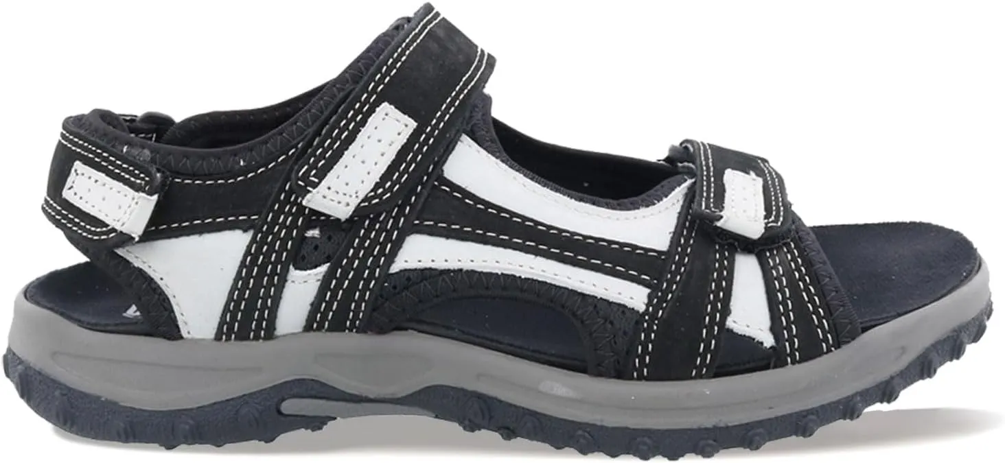 Drew Shoe Mens Warren Leather Open Toe Sport Sandals