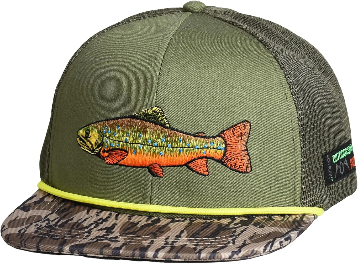 EDTREK Elite Youth Country Hat for Big Kids - Boys Snapback Hat with Flat Brim