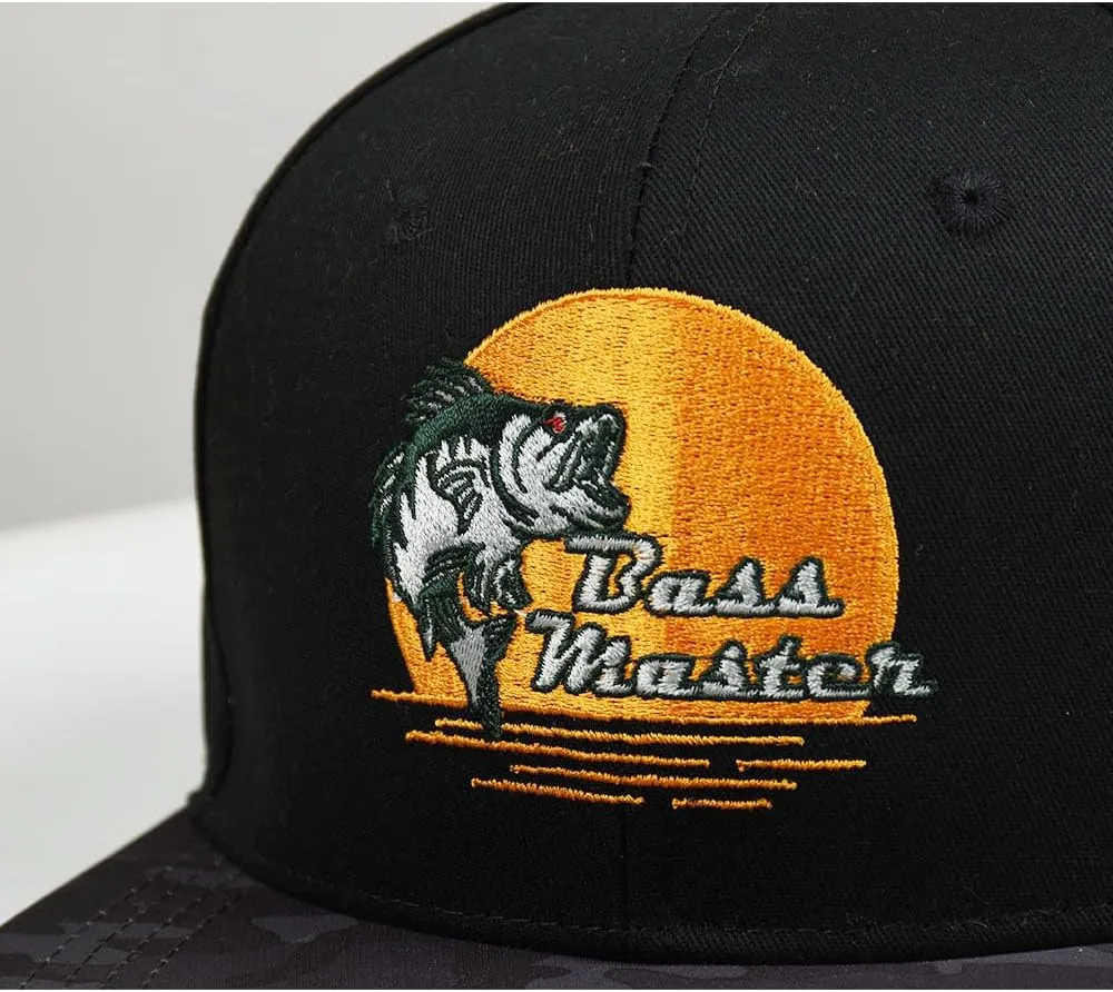 EDTREK Performance Outdoorsman Snapback Truck Hat with Flat Brim - Unique Animal Embroidery