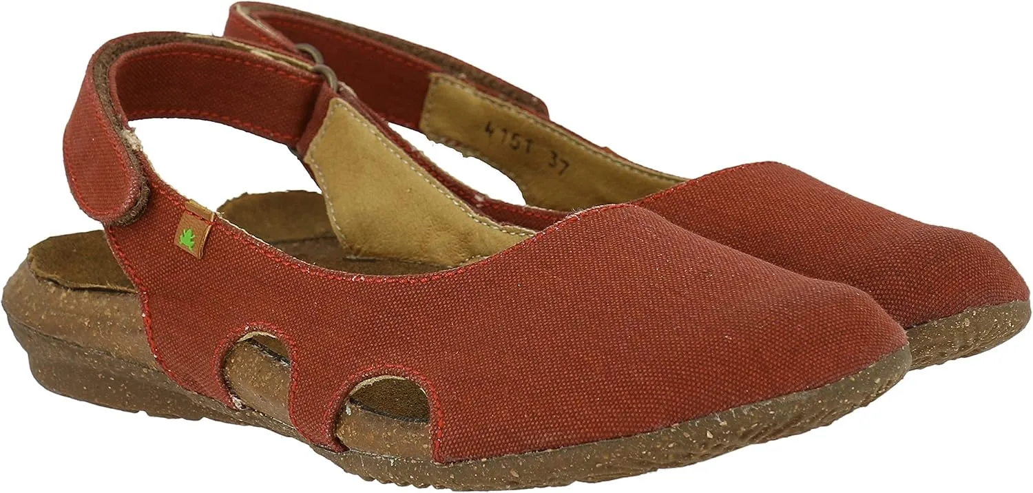 El Naturalista Womens Wakataua 415T Slingback Flats
