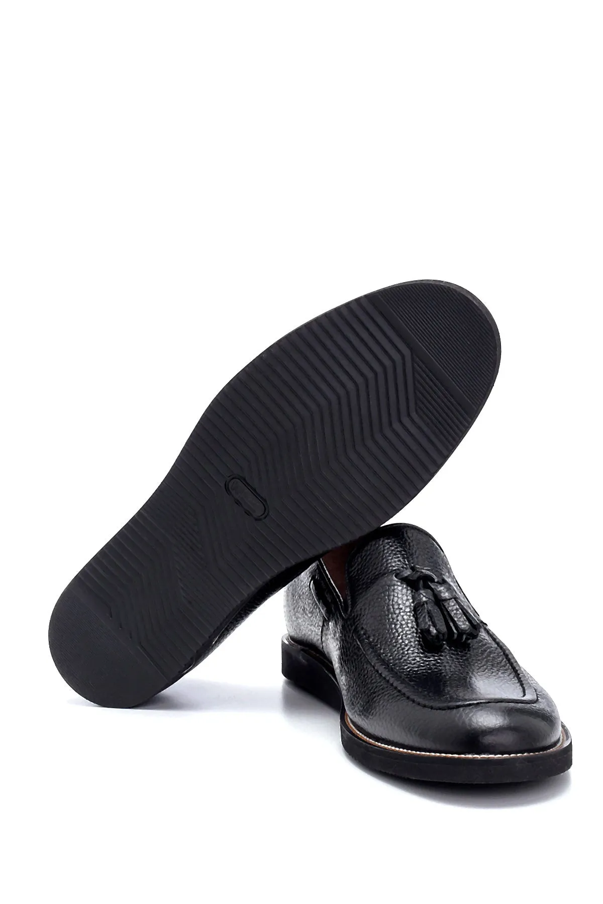 Erkek Deri Püskül Detaylı Loafer