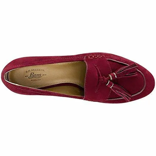 Estelle Pointed Toe Flat Cherry 65 M Us