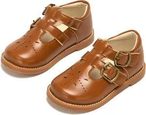 ESTINE Toddler Girl Mary Jane Dress Shoes-Girls School Uniform Oxford for Wedding Party