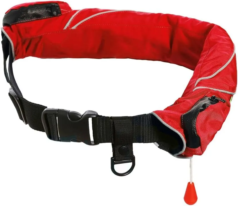 Eyson Inflatable Life Jacket Life Vest Life Ring Belt Pack Waist Bag Manual