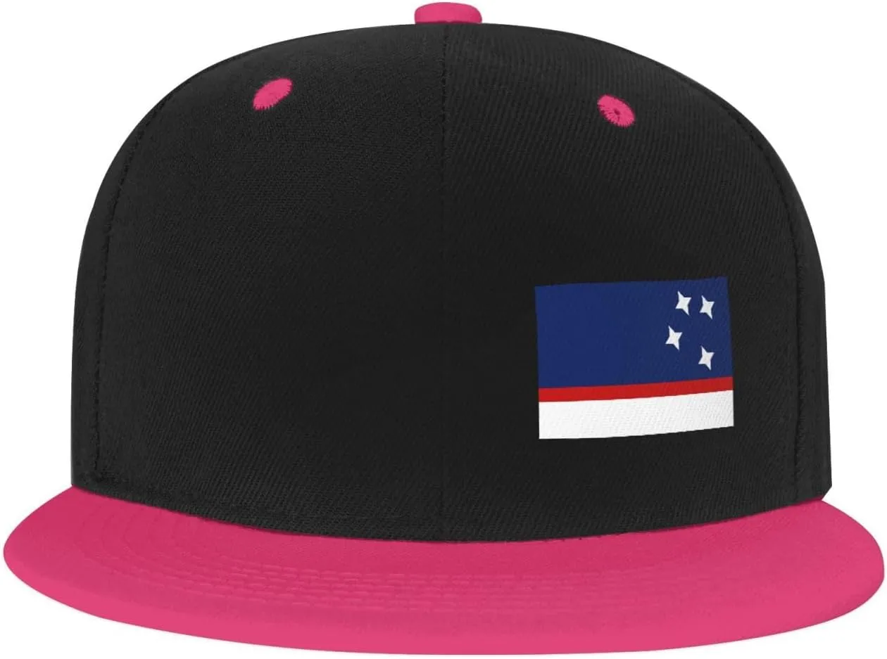 Flag of Patagonia Snapback Hats for Men Women Hat Baseball Cap Flat Bill Visor White Hat