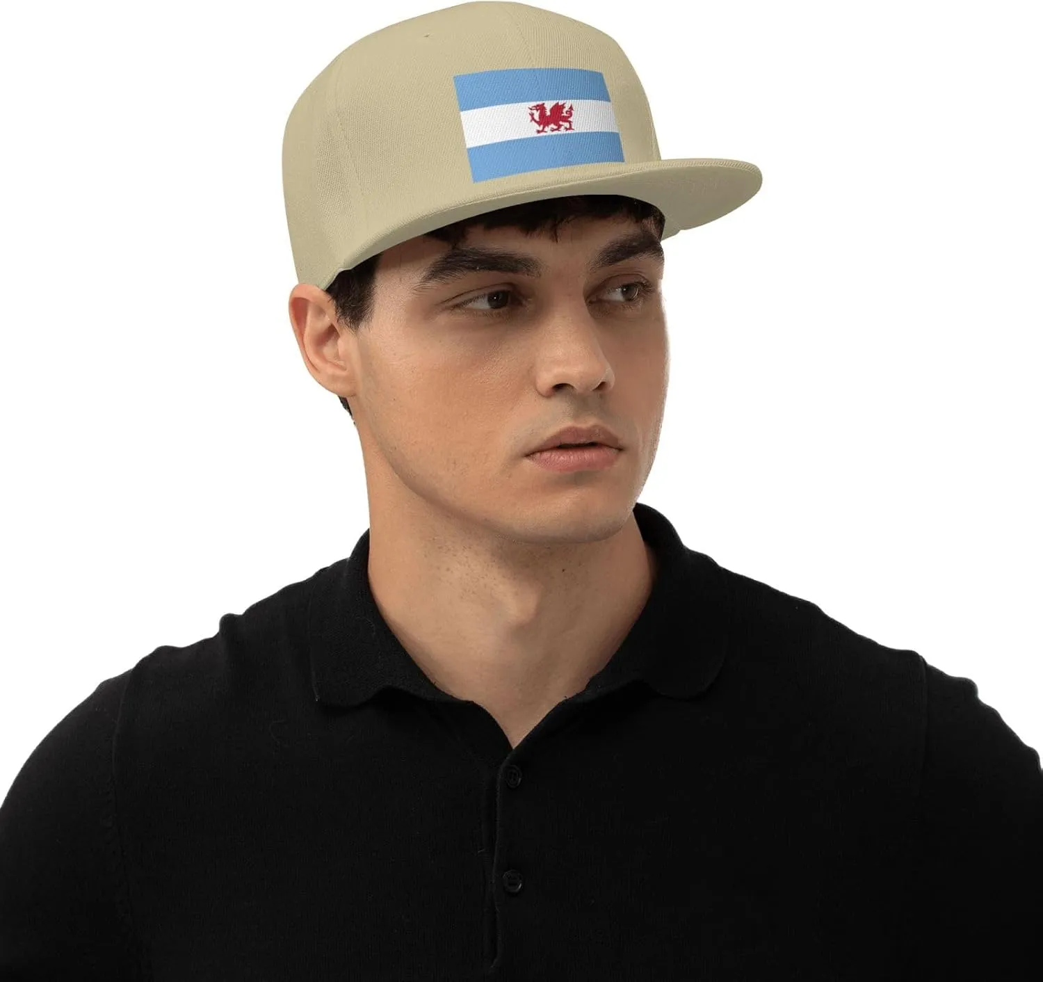 Flag of The Welsh Colony in Patagonia Baseball Cap for Men Women Snapback Hat Adjustable Flat Bill Hats