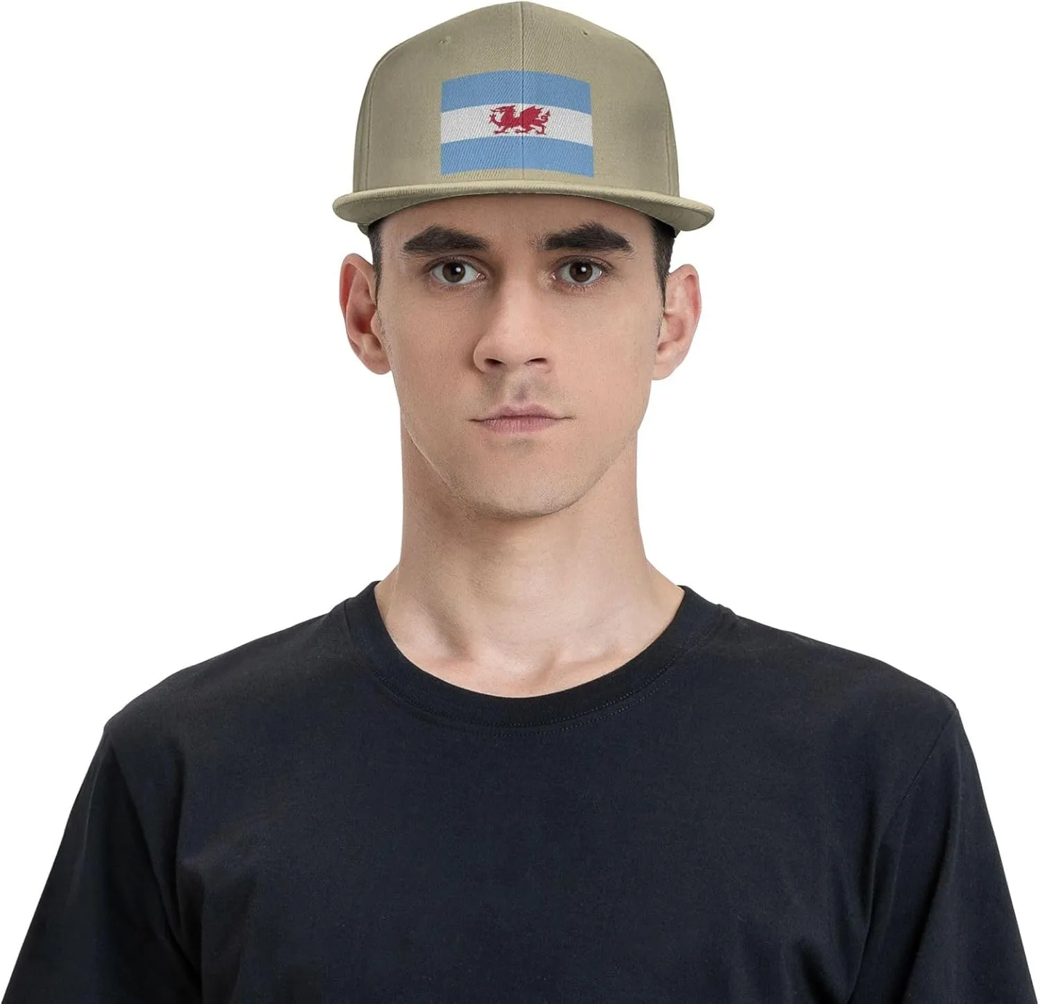 Flag of The Welsh Colony in Patagonia Baseball Cap for Men Women Snapback Hat Adjustable Flat Bill Hats