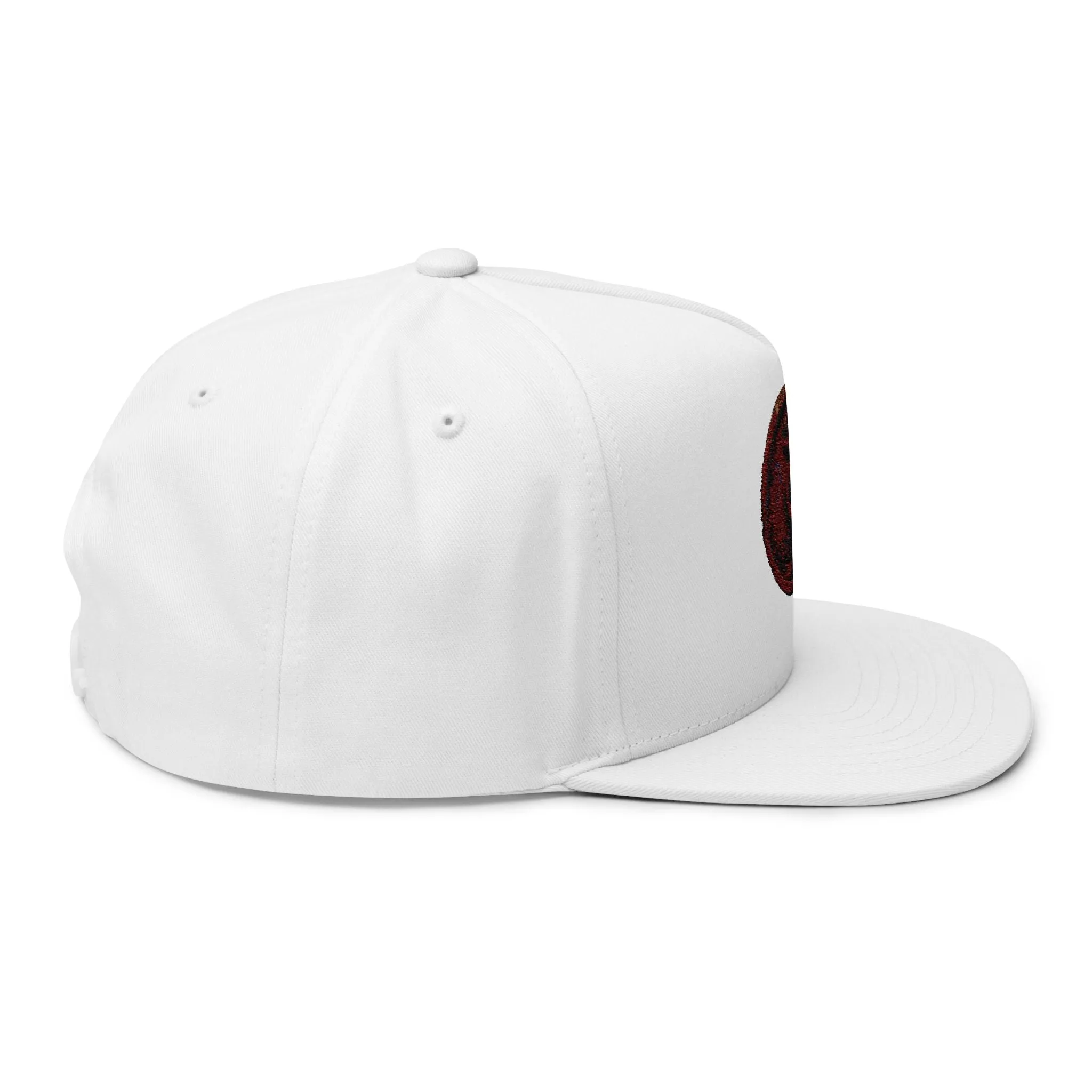 Flat Bill Cap (Embroidery)
