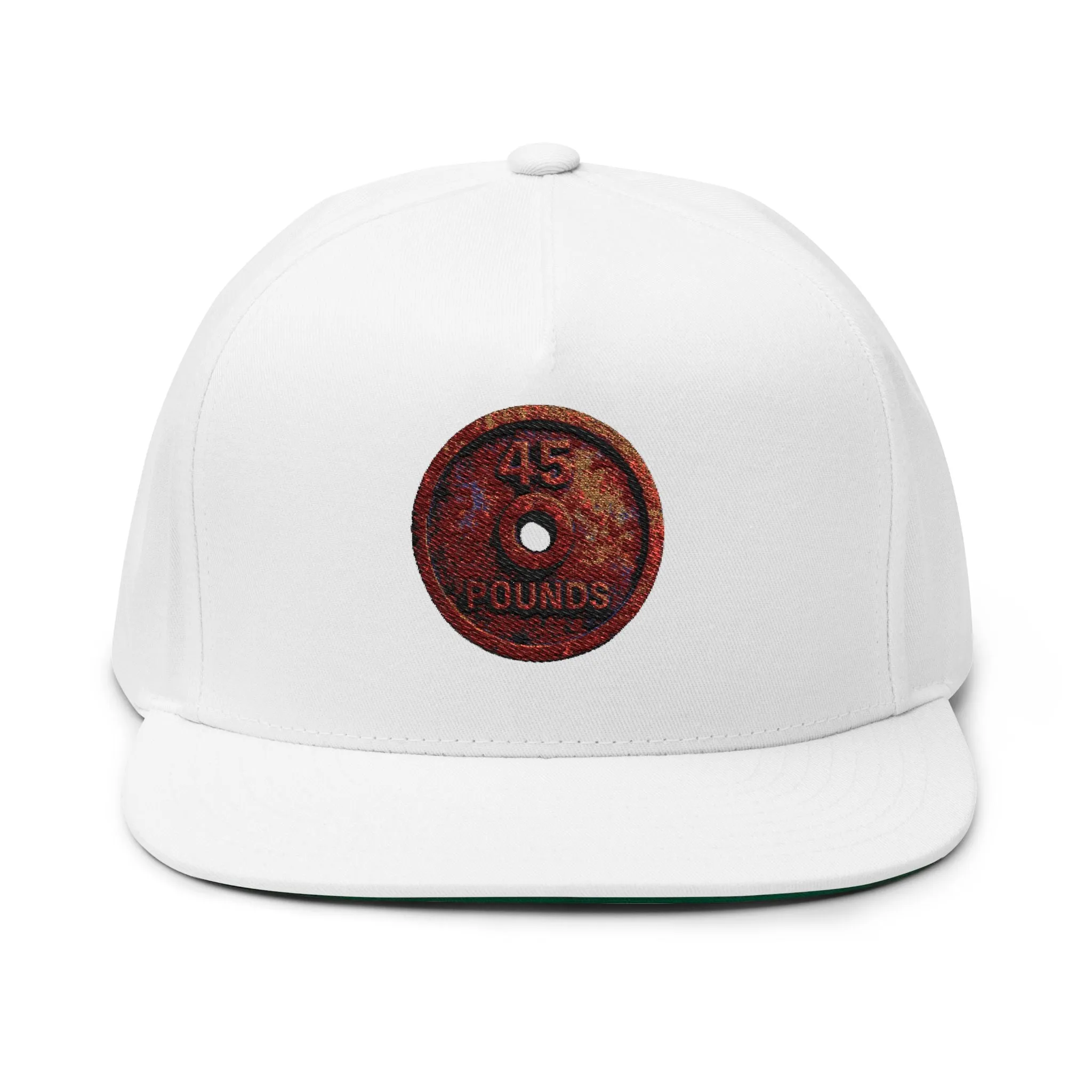 Flat Bill Cap (Embroidery)