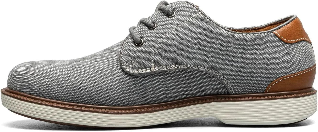 Florsheim Boy's Highland Canvas Plain Toe Oxford Jr. (Toddler/Little Big Kid)