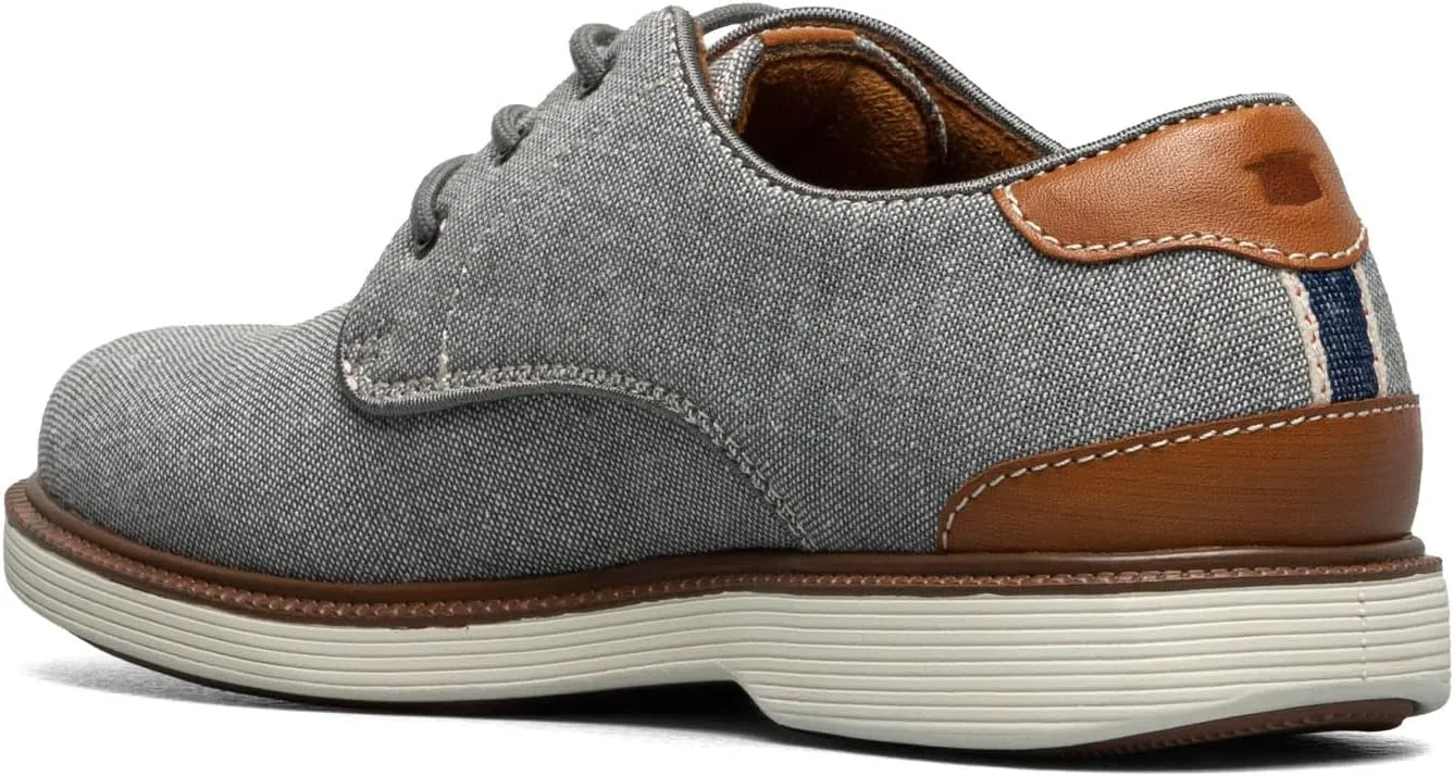 Florsheim Boy's Highland Canvas Plain Toe Oxford Jr. (Toddler/Little Big Kid)
