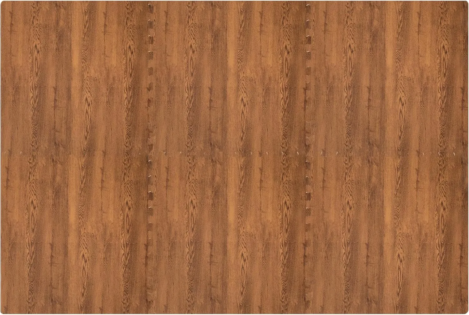 Forest Floor Farmhouse 5/8 Inch Thick Printed Foam Tiles, Premium Wood Grain Interlocking Foam Floor Mats, Anti-Fatigue Flooring – Stylish Flooring Solution, Barnwood Brown, 48 Sq Ft