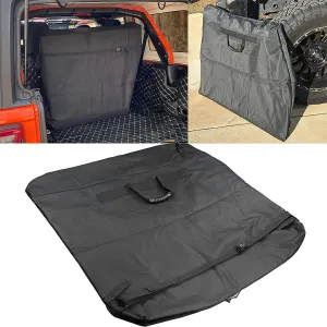 Freedom Panel Hard Top Storage Bag with Handle for 2007-2023 Jeep Wrangler JK JKU JL JLU Sports Sahara Rubicon Unlimited Jeep Gladiator JT 2 & 4 Doors, Black